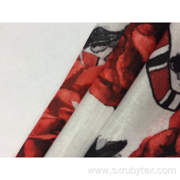 Polyester Spun Printed Fabric